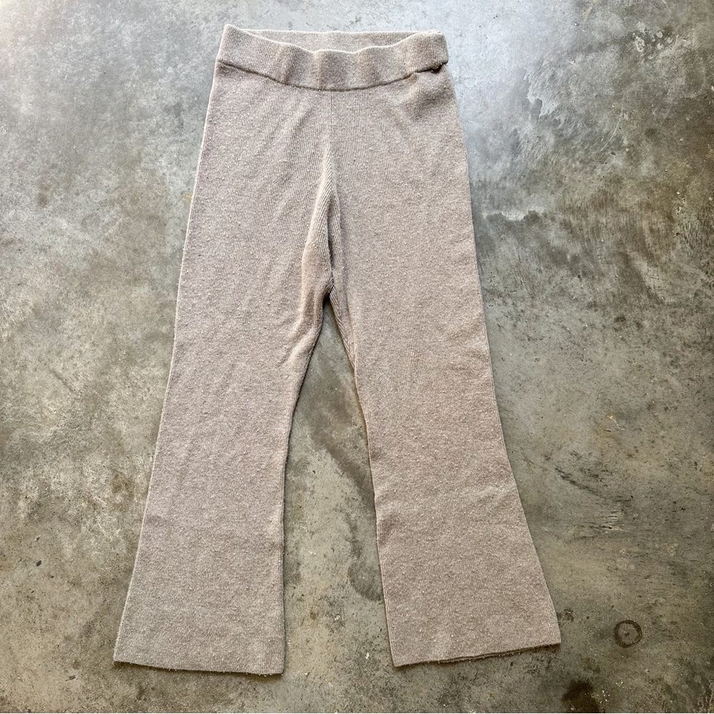 AP STUDIO Knit Wool & Cashmere Pants